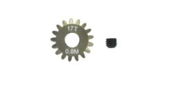 Kyosho Pinion Gear 0.8M 17T (7075 Hard) -Toys - Kyosho AM308017 1