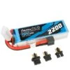 Kyosho Gens Ace Battery LiPo 3S 11.1V-2200-45C (Multi) 106x34x24mm 190g