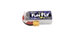 Kyosho Gens Ace Tattu FunFly LiPo 3S 11.1V-1550-100C (XT60) 73x36x28mm 140g -Toys - Kyosho GE1TA 1550 3X6 1