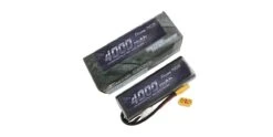 Kyosho Gens Ace Battery LiPo 2S 7.4V-4000-45C(XT90 Dual) 139x47x23mm 227g
