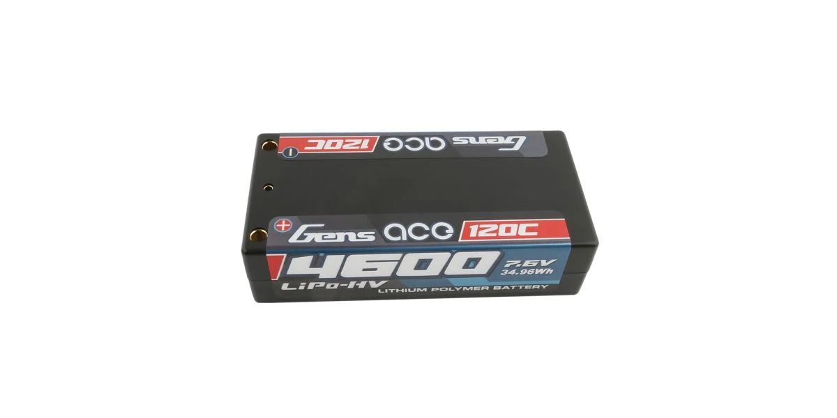 Kyosho Gens Ace Shorty 2S-7.6V-120C-4600 4mm 96x48x26mm 205g 4 Kyosho Gens Ace Shorty 2S-7.6V-120C-4600 4mm 96x48x26mm 205g - Image 4
