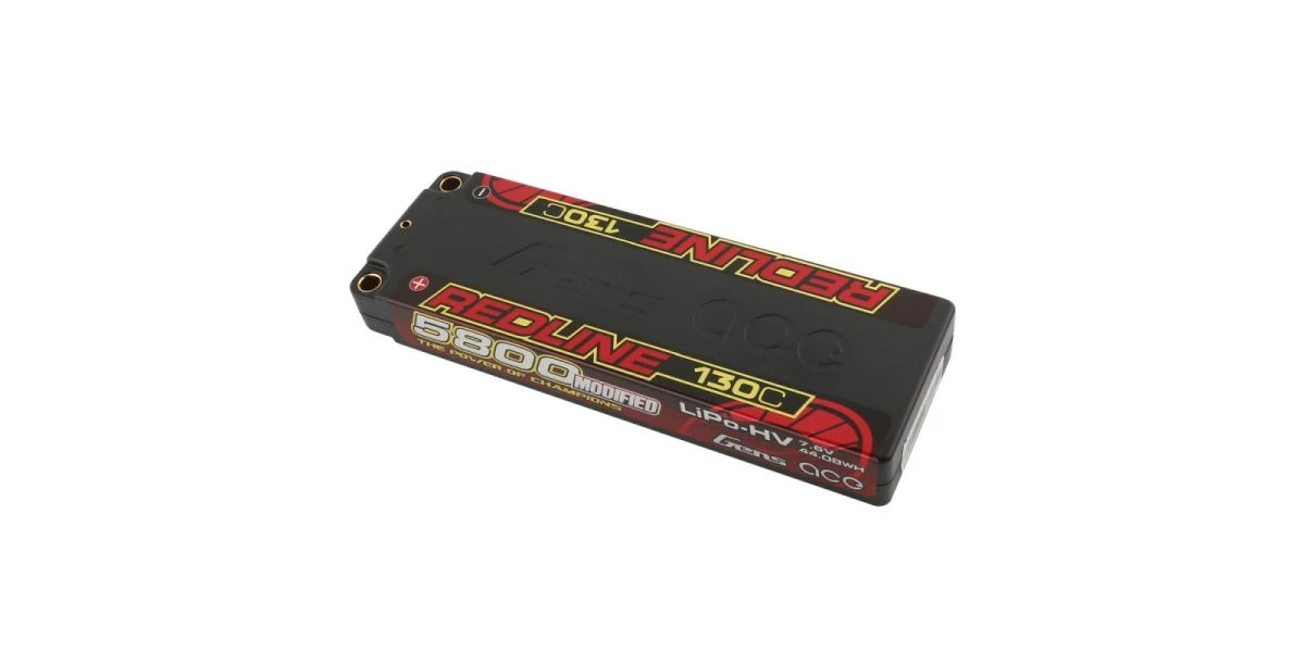 Kyosho Gens Ace Redline LiPo 2S HV 7.6V-130C-5800 (5mm) 139x48x19mm 225g 2 Kyosho Gens Ace Redline LiPo 2S HV 7.6V-130C-5800 (5mm) 139x48x19mm 225g - Image 2