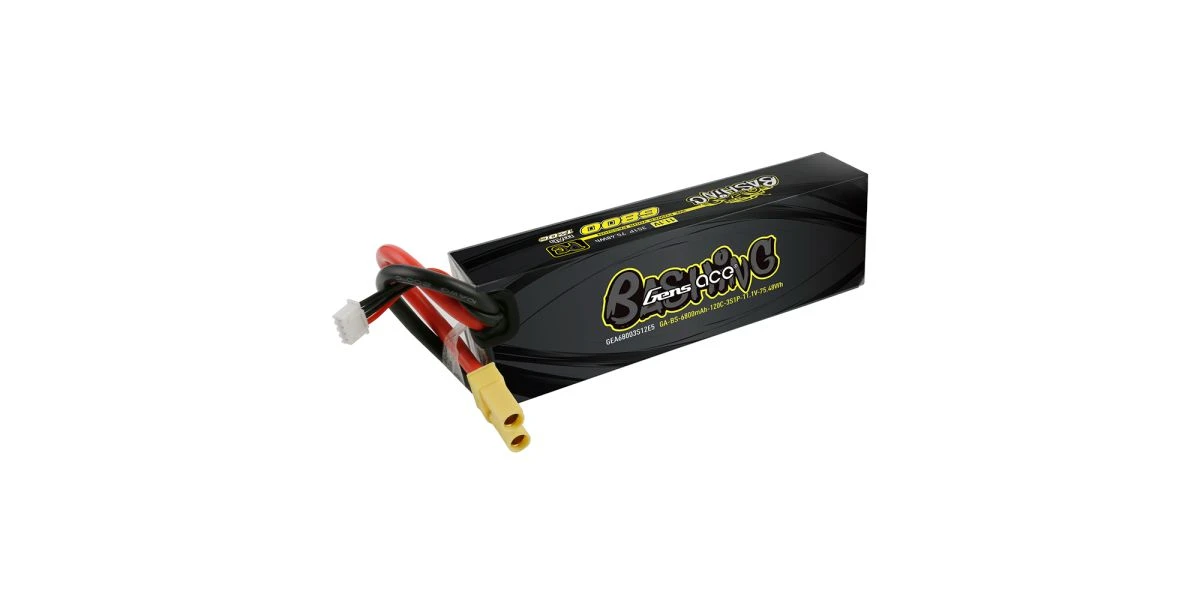 Kyosho Gens Ace Extreme Bashing LiPo 3S 11.1V-6800-120C EC5 157x47x34mm 530g 3 Kyosho Gens Ace Extreme Bashing LiPo 3S 11.1V-6800-120C EC5 157x47x34mm 530g - Image 3