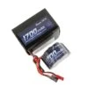 Kyosho Gens Ace Rx Battery NiMh 6.0V-1700Mah (Dual JR-JST) 125g - Hump