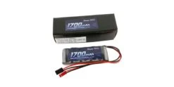 Kyosho Gens Ace Rx Battery NiMh 6.0V-1700Mah (Dual JR-JST) 125g - Straight