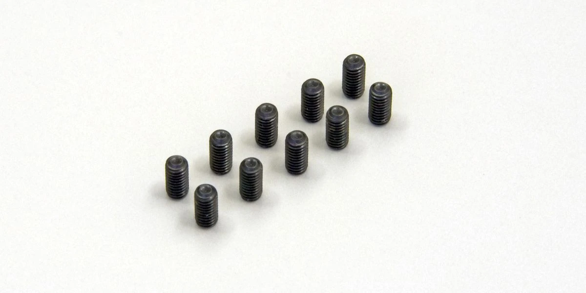 Metallic Headless Set Screws M3x6mm (10) Kyosho 1 Metallic Headless Set Screws M3x6mm (10) Kyosho