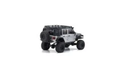Kyosho Mini-Z 4X4 MX-01 Jeep Wrangler Rubicon Silver Metallic (KT531P) -Toys - Kyosho K.32528S 2