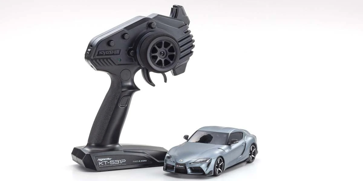 Kyosho Mini-Z AWD Toyota GR Supra Matt Storm Gray Metallic (MA020-KT531P) 1 Kyosho Mini-Z AWD Toyota GR Supra Matt Storm Gray Metallic (MA020-KT531P)