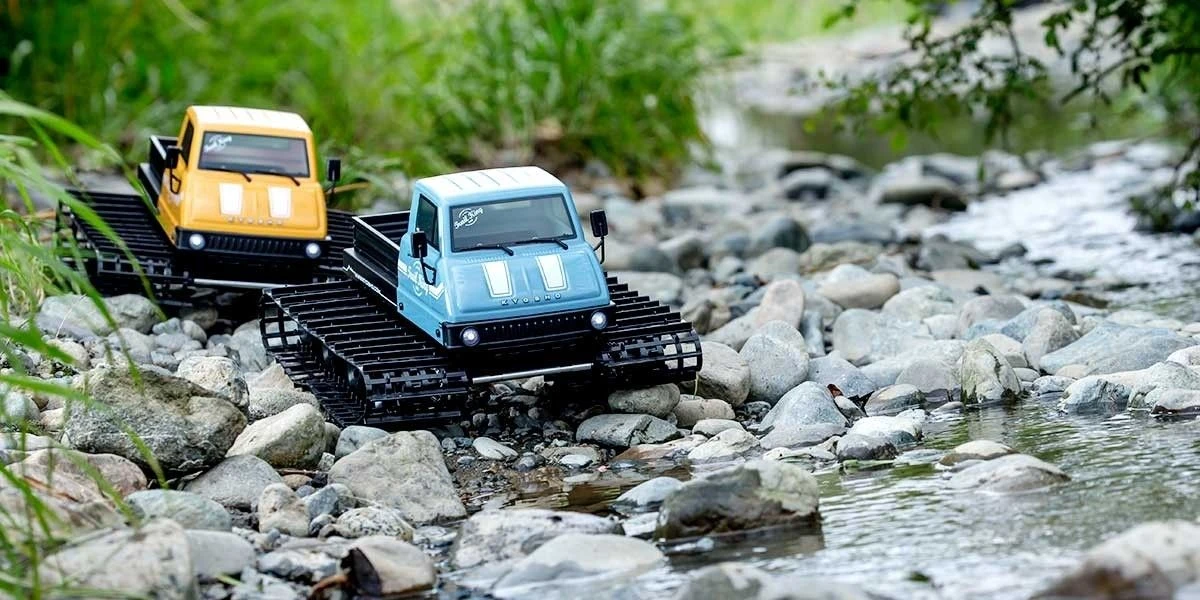 Kyosho Trail King 1:12 Readyset EP Belt Vehicle (KT431S) - T2 Blue 10 Kyosho Trail King 1:12 Readyset EP Belt Vehicle (KT431S) - T2 Blue - Image 10