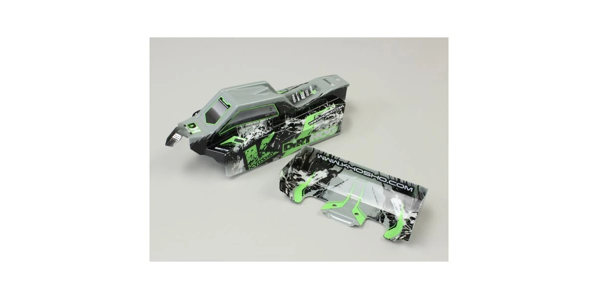Printed Body Shell Kyosho EP Dirt Hog Type.2 - Green 1 Printed Body Shell Kyosho EP Dirt Hog Type.2 - Green