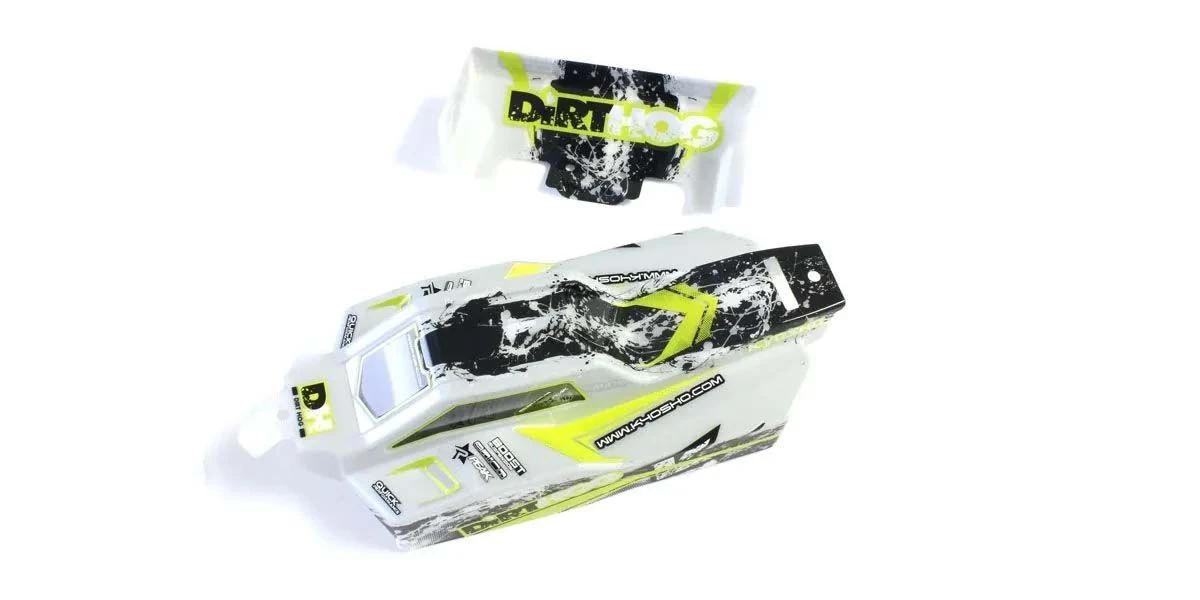 Printed Body Shell Kyosho EP Dirt Hog Type.2 - Green 2 Printed Body Shell Kyosho EP Dirt Hog Type.2 - Green - Image 2