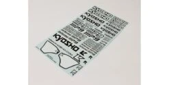 Decal Sheet Kyosho Inferno MP9 TKI4
