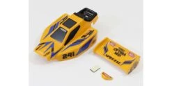 Kyosho Pre-painted Mini-Z Buggy Turbo Optima Mid SP Body Set - Yellow