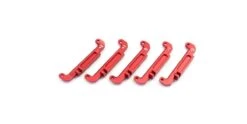 Aluminium Setting Steering Plate Set Kyosho Mini-Z Buggy (5) Red