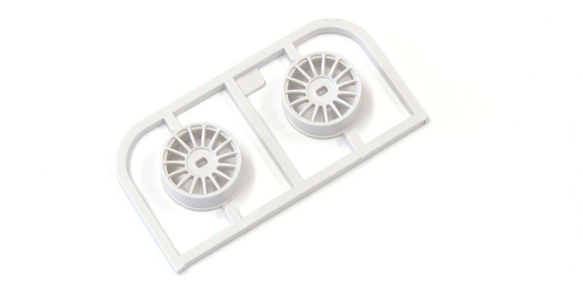 Kyosho WHEELS SET WHITE MINI-Z AWD - NARROW 0 OFFSET (2) 1 Kyosho WHEELS SET WHITE MINI-Z AWD - NARROW 0 OFFSET (2)