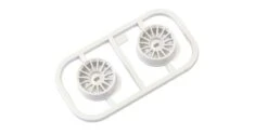 Kyosho WHEELS SET WHITE MINI-Z AWD - NARROW 2.5 OFFSET (2)