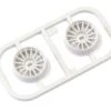 Kyosho WHEELS SET WHITE MINI-Z AWD - NARROW 3.5 OFFSET (2)