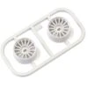 Kyosho WHEELS SET WHITE MINI-Z AWD - WIDE 1.0 OFFSET (2)