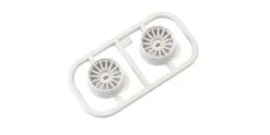 Kyosho WHEELS SET WHITE MINI-Z AWD - WIDE 1.0 OFFSET (2)