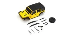 Kyosho Bodyshell Jeep Wrangler Rubicon Mini-Z 4X4 MX01 Yellow