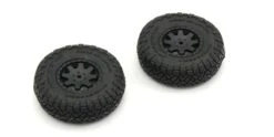 Pre-Glued Tires (2) Toyota 4Runner Kyosho Mini-Z 4X4 MX01