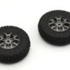 Pre-Glued Tires (2) Suzuki Jimny Kyosho Mini-Z 4X4 MX01