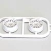Wheels Set Kyosho Mini-Z MR03 Narrow-Offset 1.5 (2) White