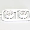 Wheels Set Kyosho Mini-Z MR03 Narrow-Offset 2.0 (2) White