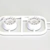 Wheels Set Kyosho Mini-Z MR03 Wide-Offset -1.0 (2) White