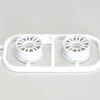 Wheels Set Kyosho Mini-Z MR03 Wide-Offset 0 (2) White