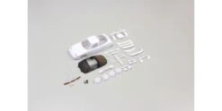 Kyosho Bodyshell Nissan 180SX Mini-Z + 4WD Rims (White Body)