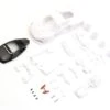 Kyosho Bodyshell McLaren Senna GTR Mini-Z + 2WD Rims (White Body)