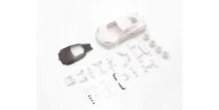 Kyosho Bodyshell Chevrolet Corvette C8-R Mini-Z + 2WD Rims (White Body)