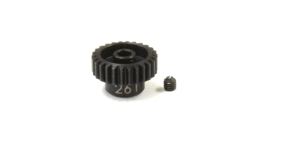 Pinion Gear Kyosho 26 Teeth - 48Dp (UM326) Steel 1 Pinion Gear Kyosho 26 Teeth - 48Dp (UM326) Steel