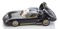 Kyosho 1:43 Lamborghini Miura SVR 1970 Black-Gold -Toys - Kyosho KS03203BKG 10