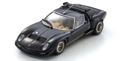 Kyosho 1:43 Lamborghini Miura SVR 1970 Black-Gold -Toys - Kyosho KS03203BKG 7