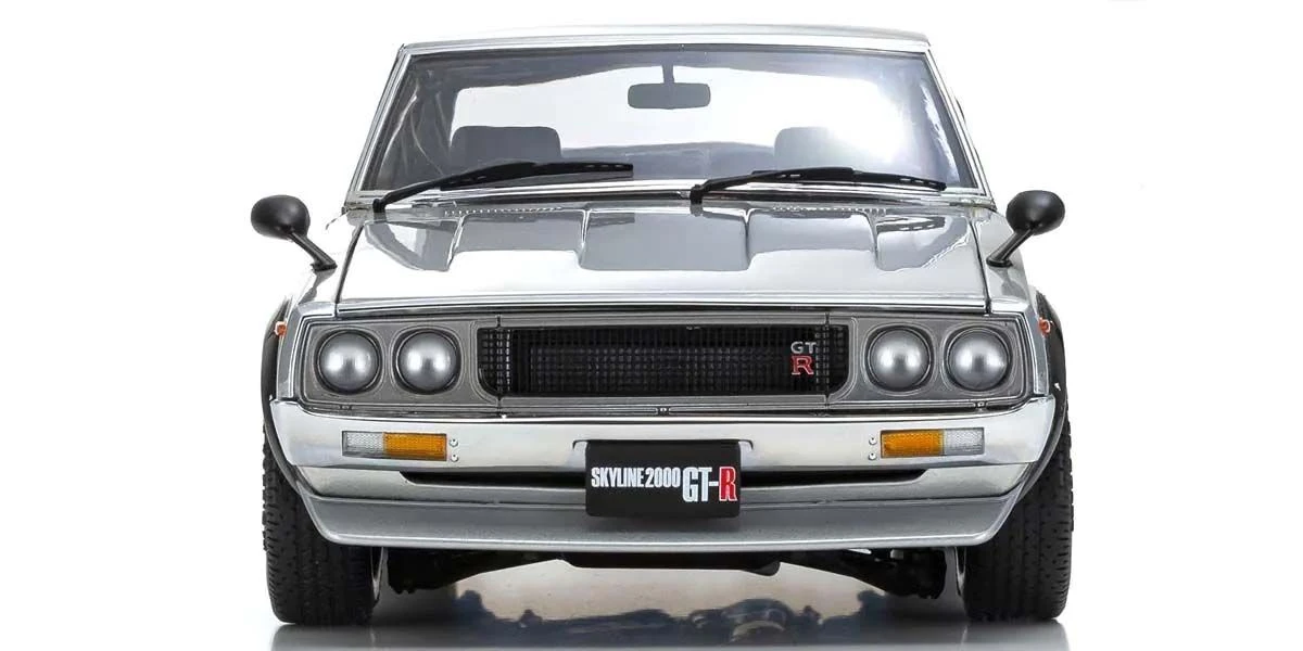 Kyosho 1:18 Nissan Skyline 2000 GT-R (KPGC110) 1973 Silver 10 Kyosho 1:18 Nissan Skyline 2000 GT-R (KPGC110) 1973 Silver - Image 10