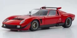Kyosho 1:18 Lamborghini Miura SVR 1970 Black-Red