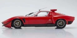 Kyosho 1:18 Lamborghini Miura SVR 1970 Black-Red -Toys - Kyosho KS08319RBK 2