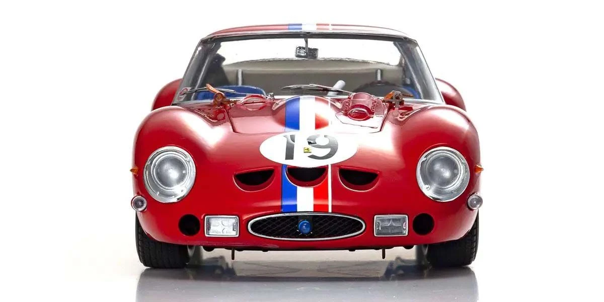 Kyosho 1:18 Ferrari 250 GTO Winner GT LM 1962 Nr.19 Noblet/Guichet 3 Kyosho 1:18 Ferrari 250 GTO Winner GT LM 1962 Nr.19 Noblet/Guichet - Image 3