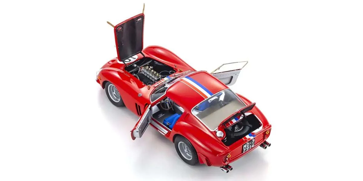 Kyosho 1:18 Ferrari 250 GTO Winner GT LM 1962 Nr.19 Noblet/Guichet 5 Kyosho 1:18 Ferrari 250 GTO Winner GT LM 1962 Nr.19 Noblet/Guichet - Image 5