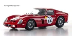 Kyosho 1:18 Ferrari 250 GTO 3rd Over All LM 1962 Nr.22 Blaton/Dernier