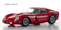 Kyosho 1:18 Ferrari 250 GTO Red 1962 Die-Cast Collection