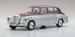 Kyosho 1:18 Rolls-Royce Phantom VI EWB 1968 Silver-Red