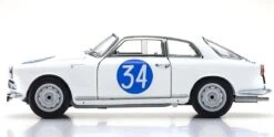 Kyosho 1:18 Alfa Romeo Giuletta SV Targa Florio 1960 Nr.34 -Toys - Kyosho KS08957C 2