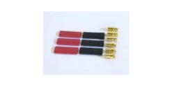 Kyosho GOLD PLUG 6MM (MALEx3/FEMALEx3)