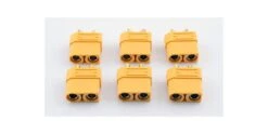 Kyosho XT90 CONNECTORS - FEMALE (6)