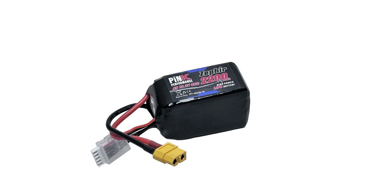 Kyosho Pink Performance Zephir LiPo 4S 14.8V-2200-35C (XT60)106x35x31mm 235g 2 Kyosho Pink Performance Zephir LiPo 4S 14.8V-2200-35C (XT60)106x35x31mm 235g - Image 2