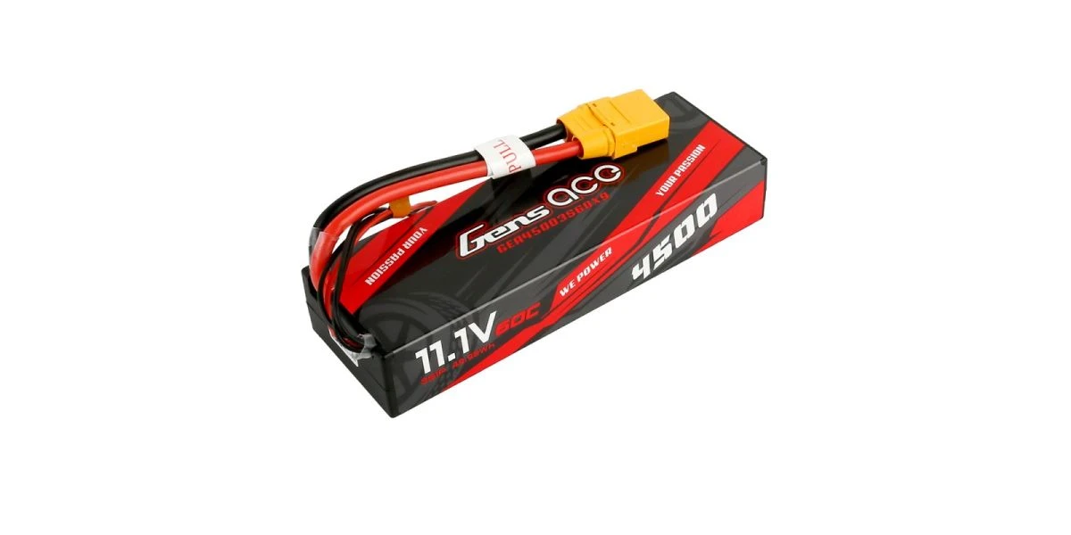 Kyosho Gens Ace Bashing LiPo 3S 11.1V-4500-60C (XT90) 138x47x25mm 306g 2 Kyosho Gens Ace Bashing LiPo 3S 11.1V-4500-60C (XT90) 138x47x25mm 306g - Image 2