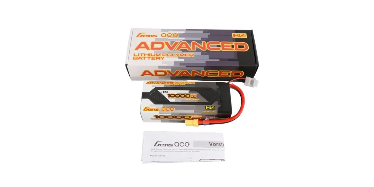 Kyosho Gens Ace Advanced LiPo 4S 15.2V-10000-100C(EC5) 165x47x68mm 950g 5 Kyosho Gens Ace Advanced LiPo 4S 15.2V-10000-100C(EC5) 165x47x68mm 950g - Image 5